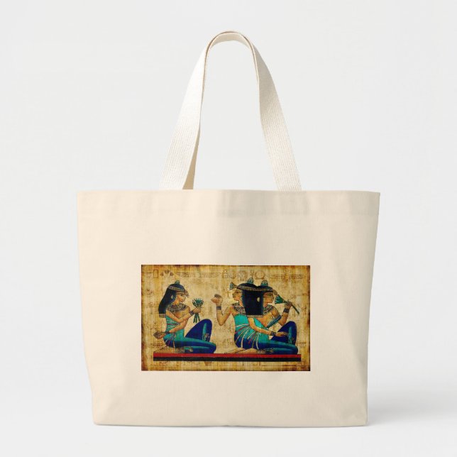 Grand Tote Bag Égypte ancienne 6 (Devant)