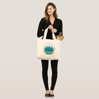 Grand Tote Bag EL Salvador Escudo fourre-tout