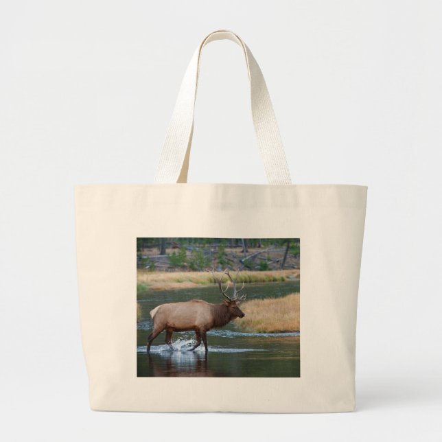 Grand Tote Bag Élans (Devant)