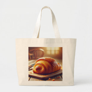 Grand Tote Bag Élégant thème pâtissier
