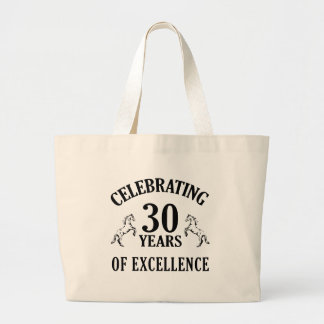 Grand Tote Bag Elégantes idées cadeaux 30e anniversaire