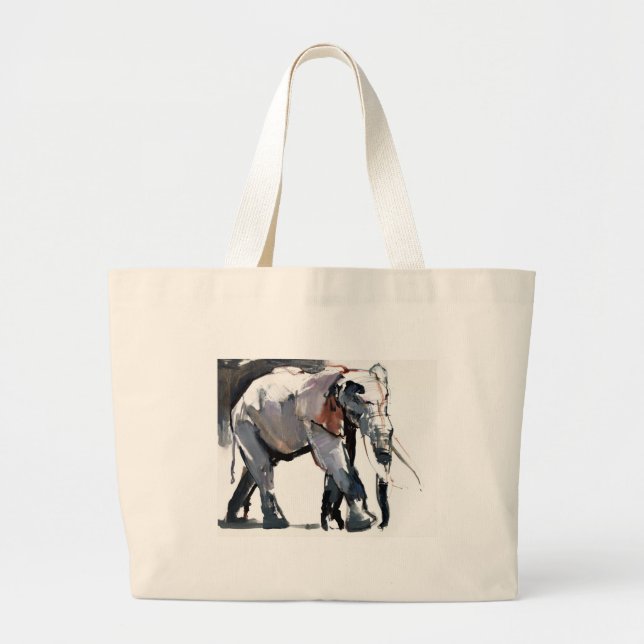 Grand Tote Bag Éléphant africain 2012 (Devant)