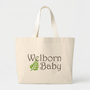 Grand Tote Bag Éléphant Fourre-tout de bébé de Welborn