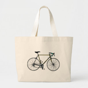 Grand Tote Bag Éléphant Fourre-tout de bicyclette