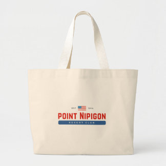 Grand Tote Bag Éléphant Fourre-tout de drapeau de Nipigon