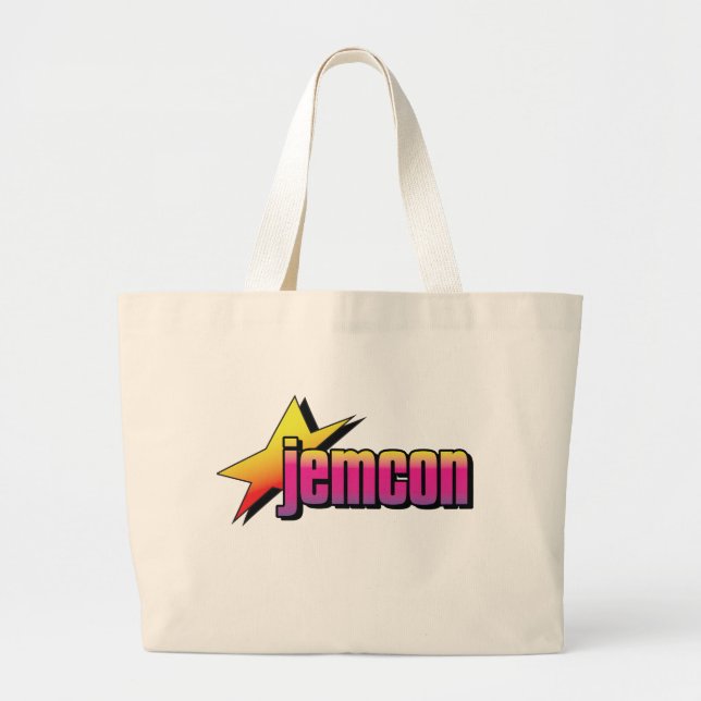 Grand Tote Bag Éléphant Fourre-tout de JemCon (Devant)