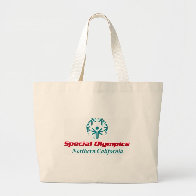 Grand Tote Bag Éléphant Fourre-tout de Jeux Paralympiques (Devant)