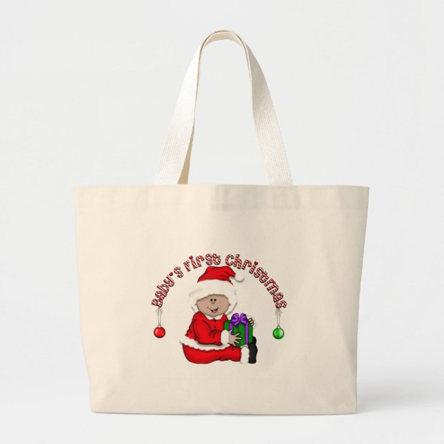 Grand Tote Bag Elf Baby - Chemises et cadeaux latino (Devant)