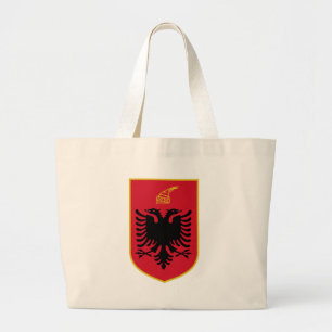 Grand Tote Bag emblème albanique
