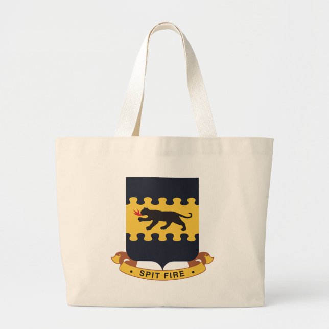 Grand Tote Bag Emblème d'aviateurs de Tuskegee (Devant)