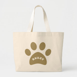 Grand Tote Bag Empreinte de patte mignon Monogram