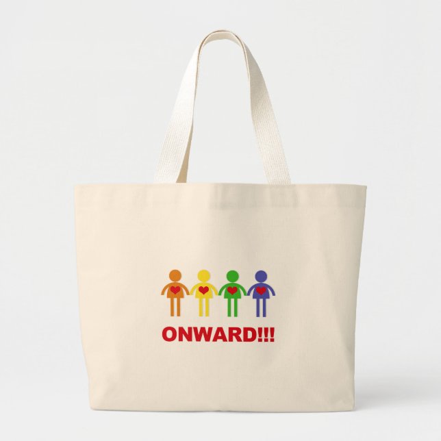 Grand Tote Bag En avant!!! (Devant)