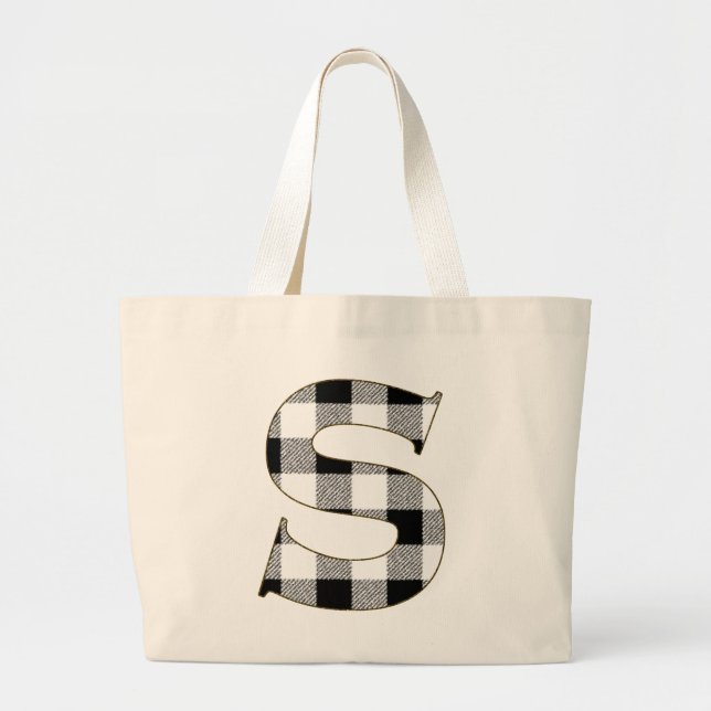 GRAND TOTE BAG EN VICHY S (Devant)