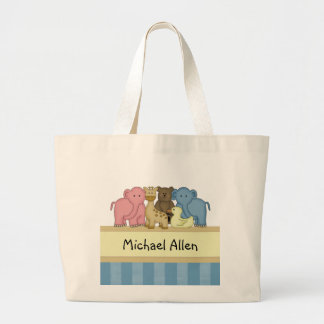 Grand Tote Bag Enfant ou bébé enfant Voyage personnalisé Fourre-t