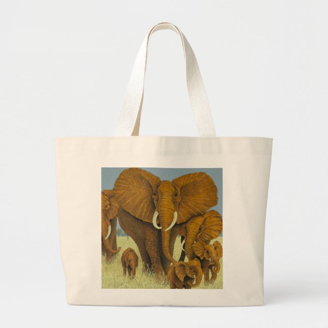 Grand Tote Bag Énorme mais s'inquiétant (Devant)