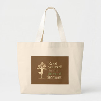 Grand Tote Bag Enraciné dans le moment