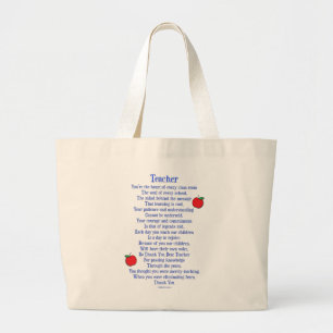 Grand Tote Bag Enseignant