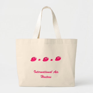 Grand Tote Bag ENTRE AUTRES H, hôtesse de l'air internationale