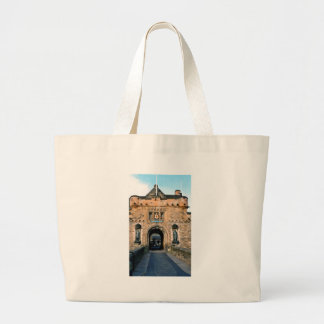Grand Tote Bag Entrée de château d'Edimbourg