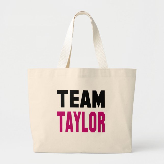 Grand Tote Bag Équipe Taylor (Devant)