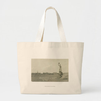 Grand Tote Bag Équitation de tour de Léonard Stroud