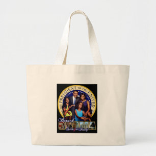 Grand Tote Bag ęr Famille Barack Obama