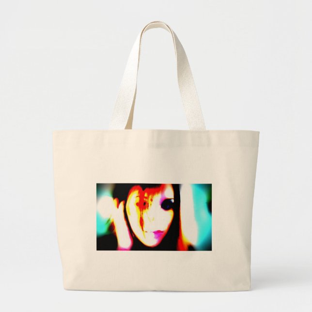 Grand Tote Bag ErinElise contre Marilyn Manson (Devant)