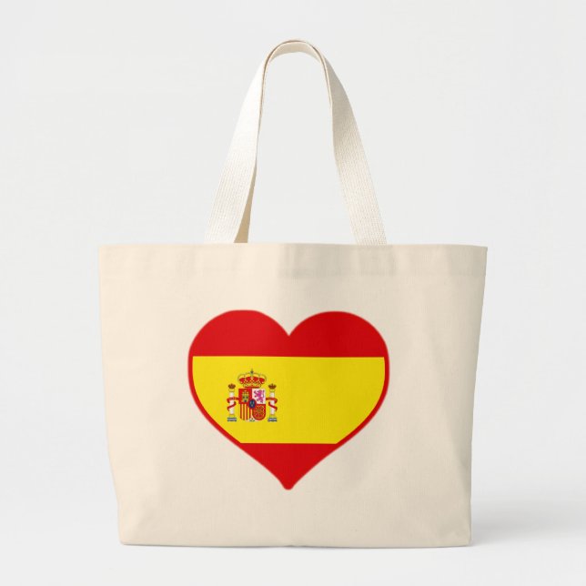 Grand Tote Bag Espagne amour (Devant)