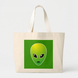 Grand Tote Bag ET - sur Vert