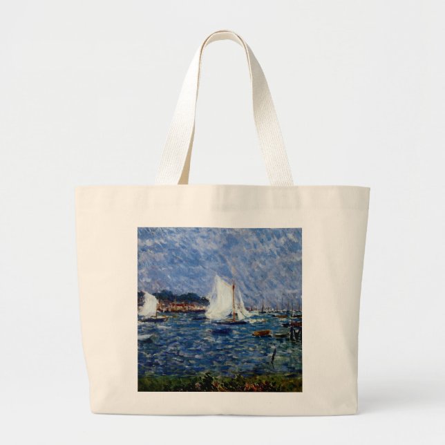 Grand Tote Bag Été à Cowes (Devant)