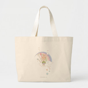Grand Tote Bag Etoiles arc-en-ciel PEBBLES™