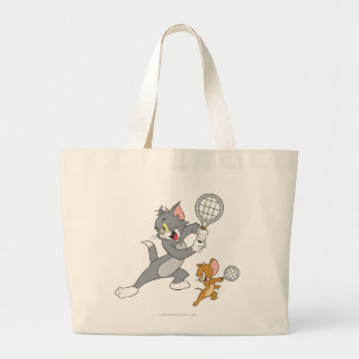 Grand Tote Bag Étoiles de tennis Tom et Jerry 1