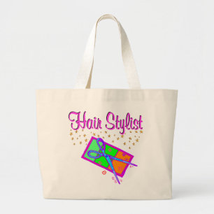 GRAND TOTE BAG ÉTONNANT CHEVEUX STYLISTE ET BEAUTICIEN
