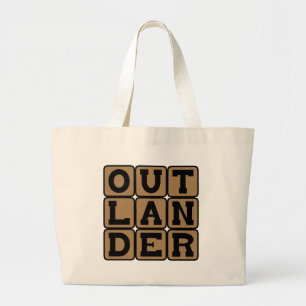 Grand Tote Bag Étranger ou Inconnu
