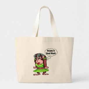 Grand Tote Bag Être beau est dur labeur