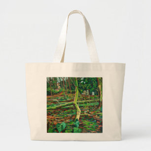 Grand Tote Bag Étude pour le fossé d'arc