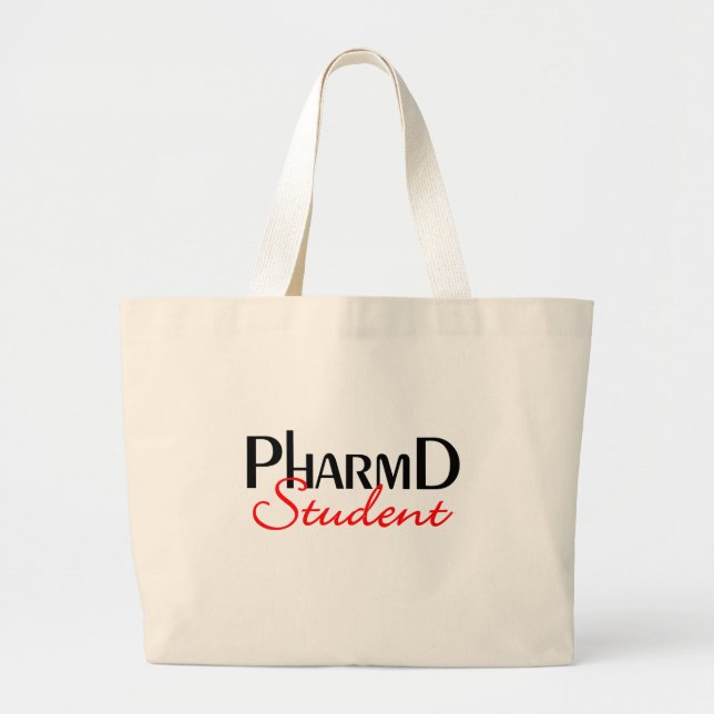 Grand Tote Bag Étudiant de PHARMD (Devant)