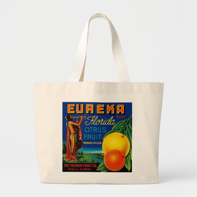 Grand Tote Bag Eureka Florida Citrus (Devant)