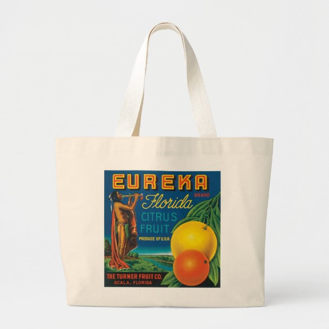 Grand Tote Bag Eureka Florida Citrus (Devant)