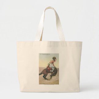 Grand Tote Bag Everett McGucin des jours bleus de frontière de