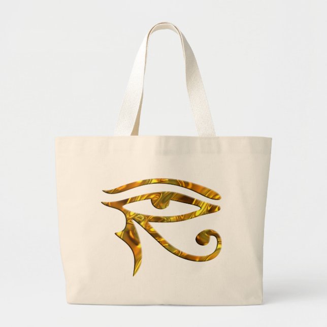 Grand Tote Bag Eye Of Horus - GOLD (Devant)