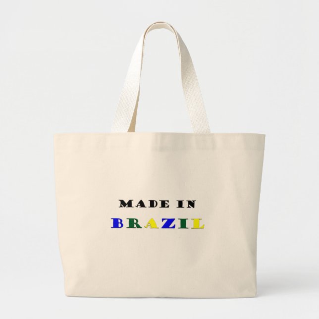 Grand Tote Bag Fabriqué au Brésil (Devant)