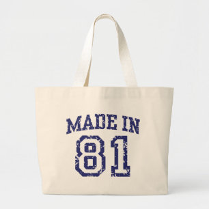 Grand Tote Bag Fabriqué en 81