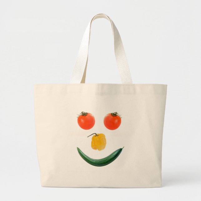 Grand Tote Bag face de salade (Devant)