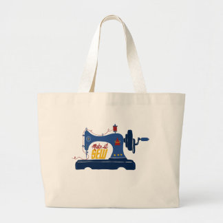 Grand Tote Bag Faire coudre - Machine à coudre Fourre-tout