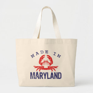 Grand Tote Bag Fait Dans Le Maryland