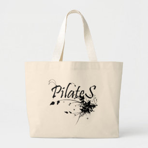 Grand Tote Bag Fan de méthode de Pilates ! Art de Pilates