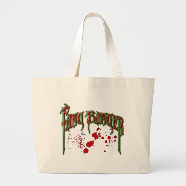 Grand Tote Bag Fangbanger (Devant)