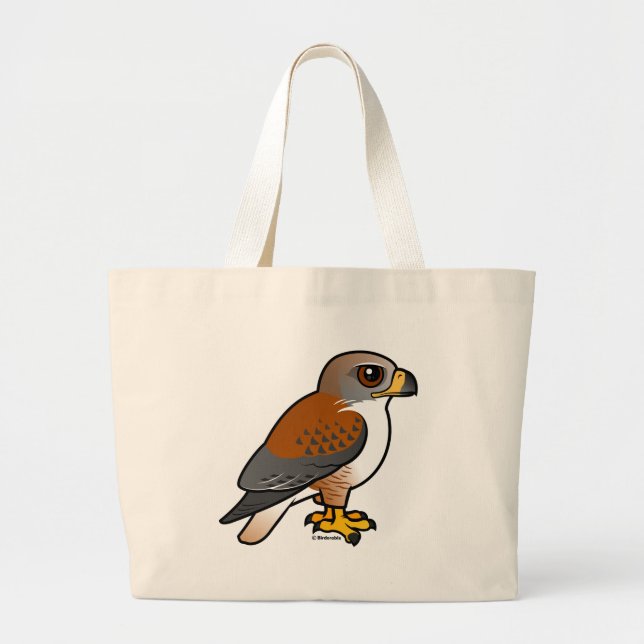 Grand Tote Bag Faucon ferrugineux (Devant)