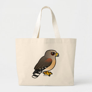 Grand Tote Bag faucon Rouge-épaulé